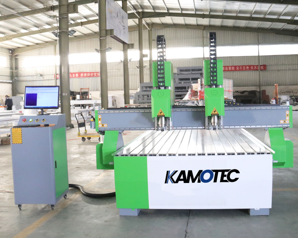 KM-1325 multi-headed Wood CNC Router - الصورة 2