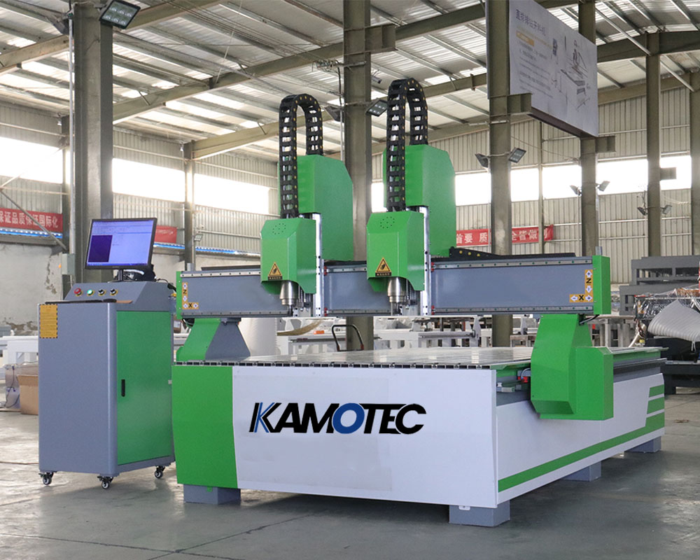 KM-1325 multi-headed Wood CNC Router - الصورة 3