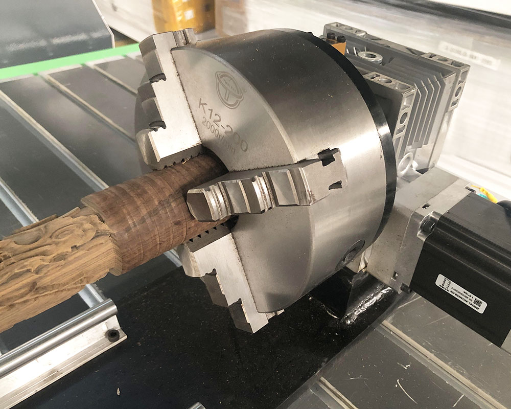 KM-132A1 4 Axis CNC Router with Rotary Axis - الصورة 4