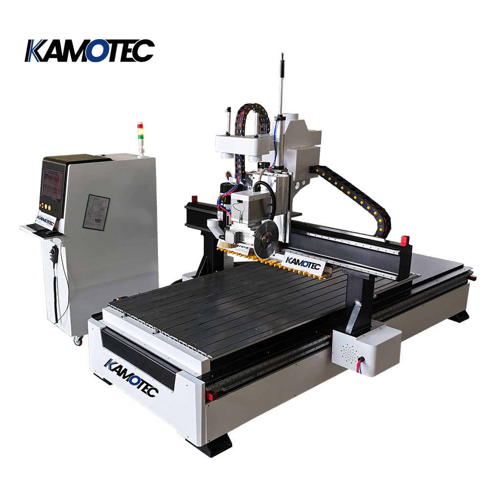 KM-1325 ATC CNC Router With Saw