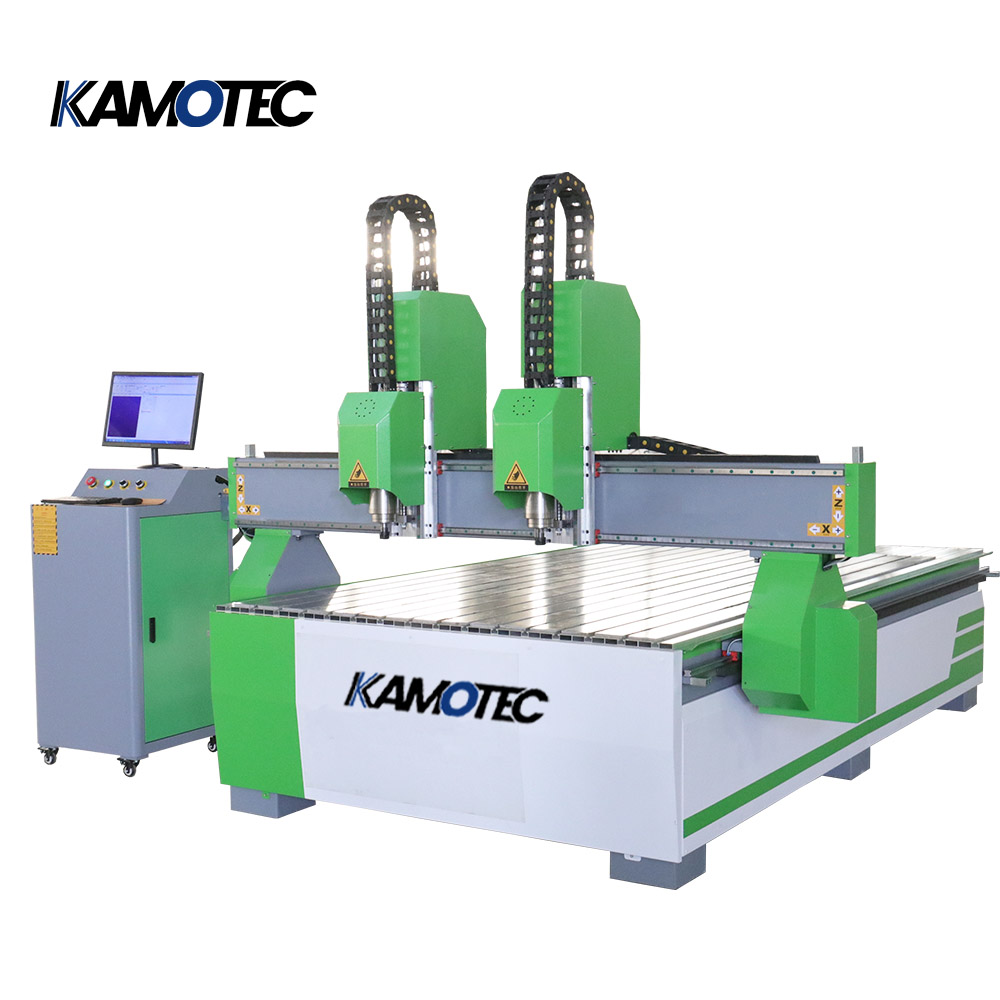 KM-1325 multi-headed Wood CNC Router